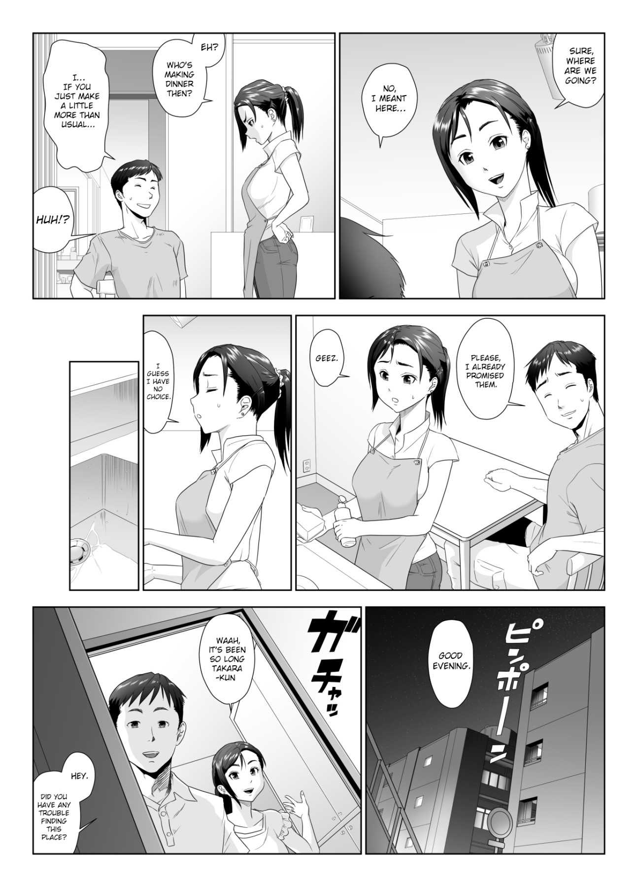 Hentai Manga Comic-A Wife Moaning To Another Man's Cock 1-Read-4